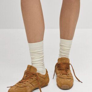 ALOHAS Tb.56 Suede Tan Leather Sneakers EU 42-US 11-11.5